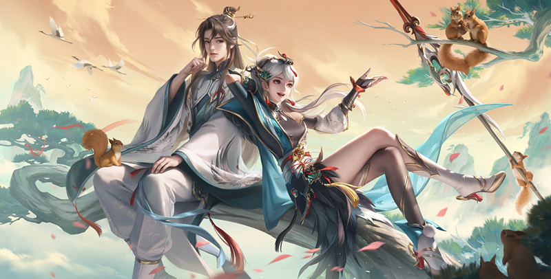 《王者榮耀》七夕皮膚多少錢 七夕皮膚鶴歸松棲價格介紹