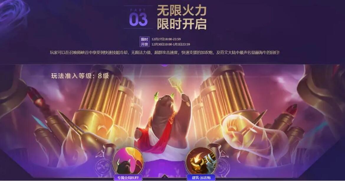 英雄聯盟無限火力玩法介紹