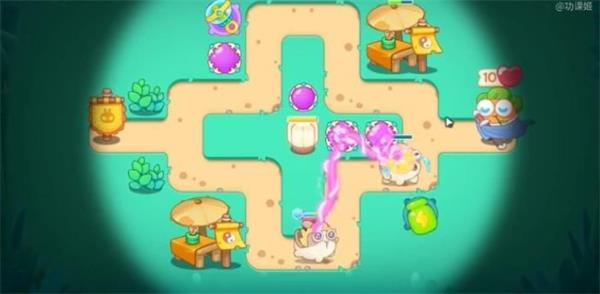 《保衛蘿卜4》臥兔藏龍第38關滿星通關攻略