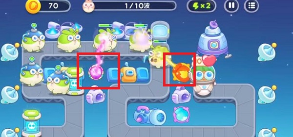 《保衛蘿卜4》太空穿越第6關滿星攻略