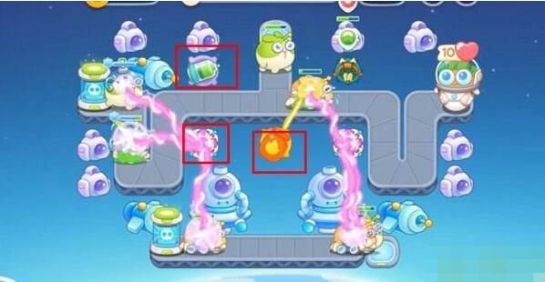 《保衛蘿卜4》太空穿越第21關滿星攻略