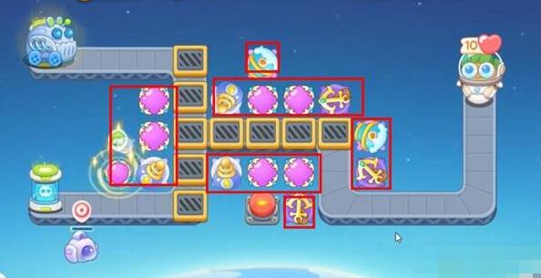 《保衛蘿卜4》太空穿越第31關滿星攻略
