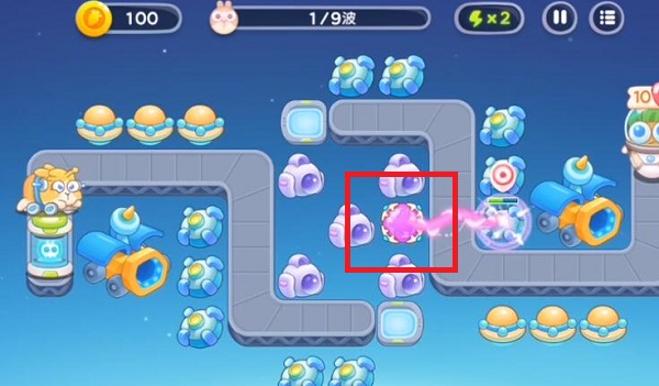 《保衛蘿卜4》太空穿越第33關滿星攻略