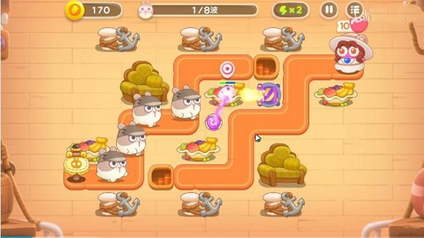 《保衛(wèi)蘿卜4》阿波尼克號第11關滿星通關技巧攻略分享