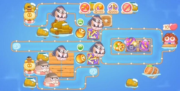 《保衛(wèi)蘿卜4》阿波尼克號第56關(guān)滿星通關(guān)技巧攻略分享