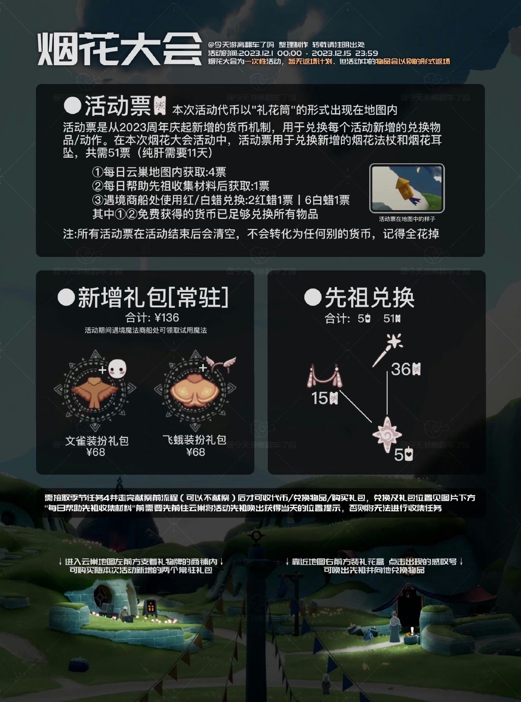 光遇12.14煙花代幣在哪圖片4
