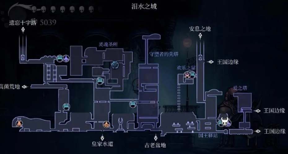 空洞騎士地圖探索順序分享推薦