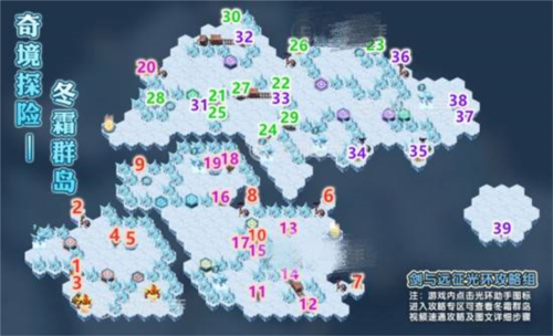 手游攻略-劍與遠征冬霜群島怎么過？