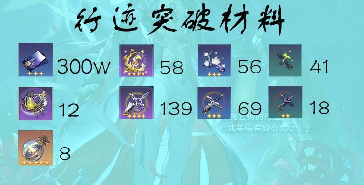 崩壞星穹鐵道刃突破材料介紹