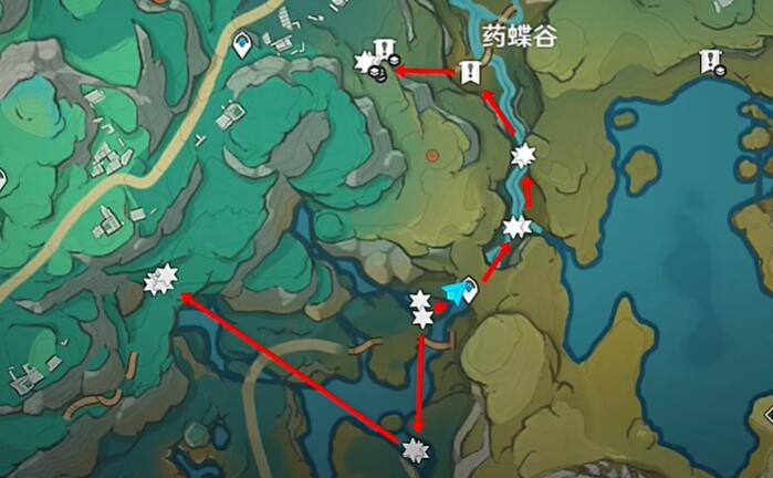 原神清水玉采集路線攻略介紹