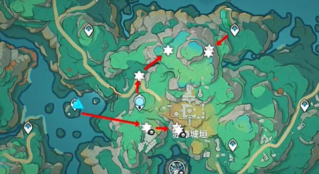 原神清水玉采集路線攻略介紹
