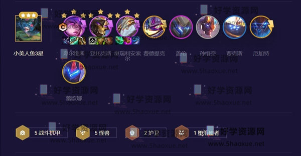 云頂之弈機甲萬瞄怪獸陣容推薦