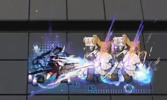 《明日方舟》易爆藍焰煌皮膚圖鑒