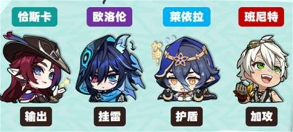 《原神》恰斯卡異色三連星隊伍搭配攻略