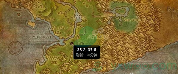 《魔獸世界懷舊服》邦加拉什位置介紹一覽